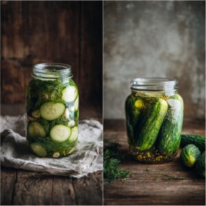 Pickling vs Fermenting