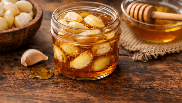 Honey Fermented Garlic