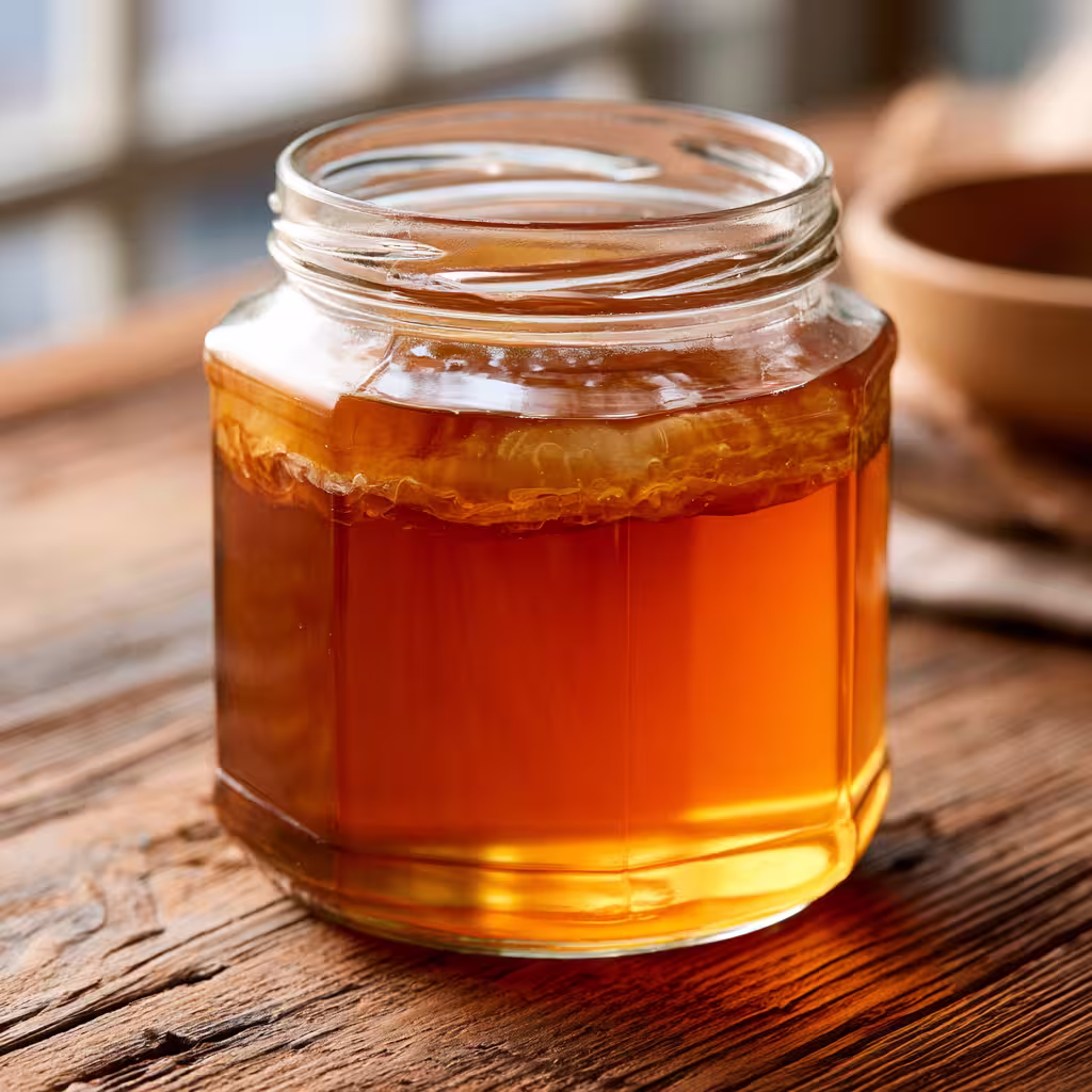 kombucha with a SCOBY